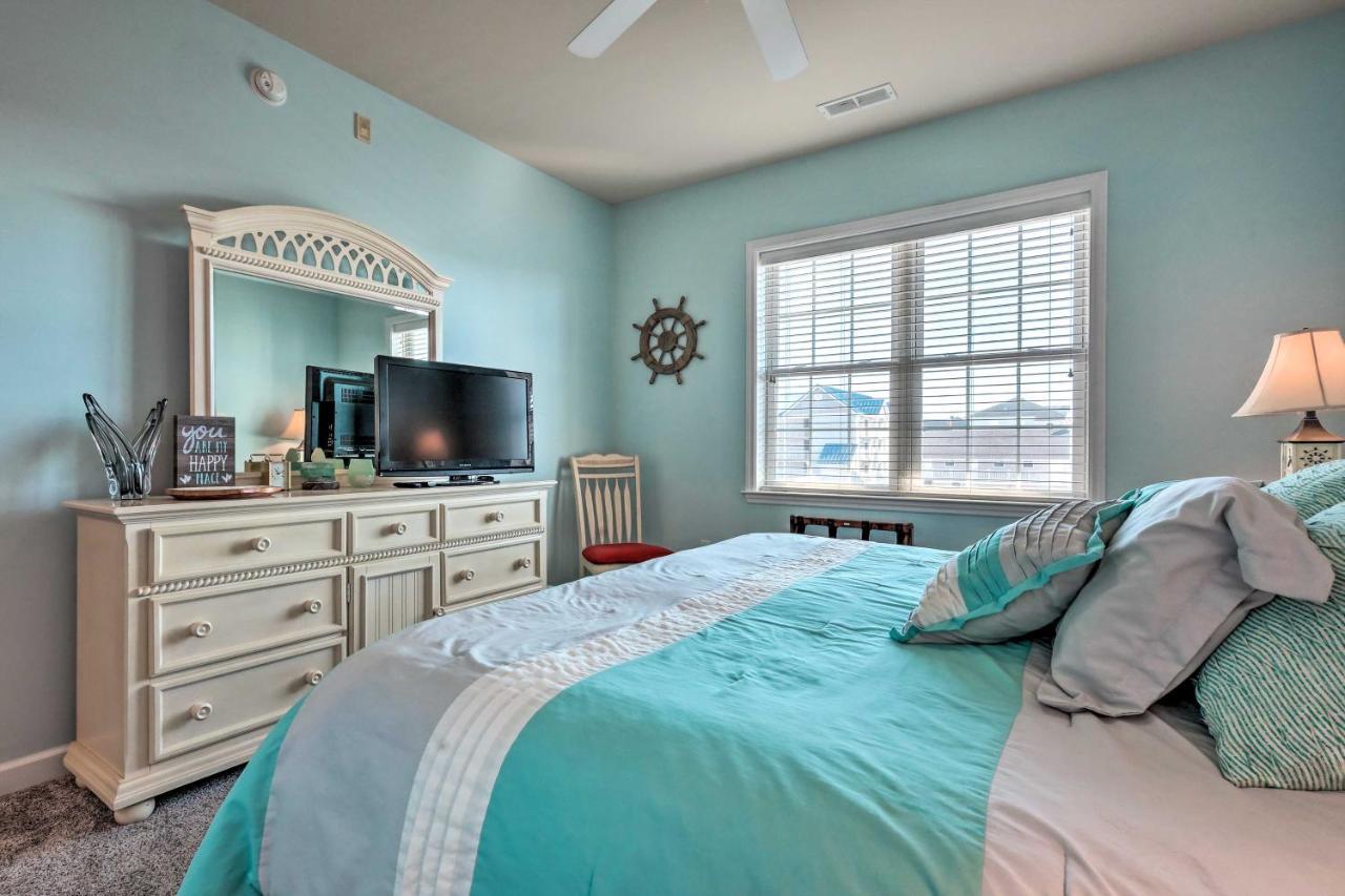 Downtown Ocean City Condo Balcony With Inlet View Bagian luar foto