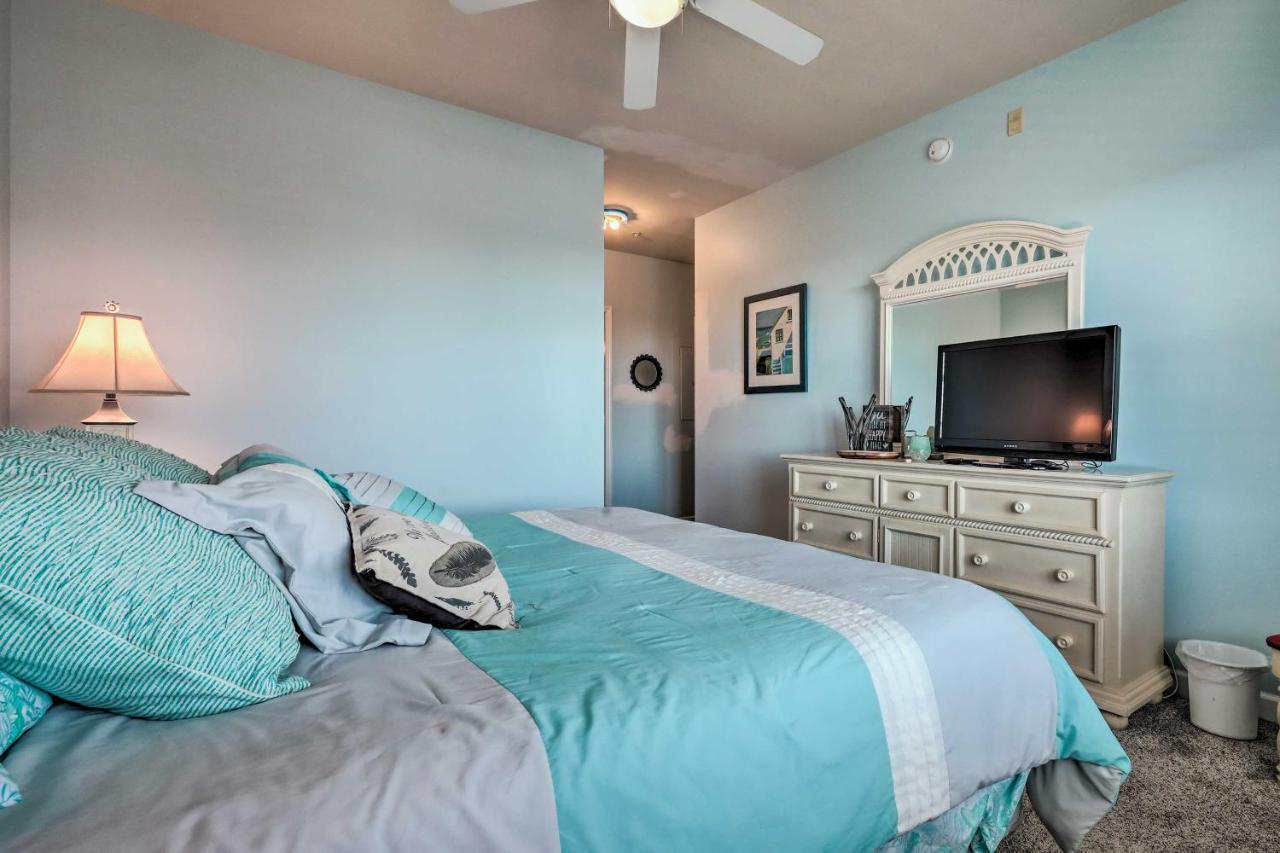 Downtown Ocean City Condo Balcony With Inlet View Bagian luar foto